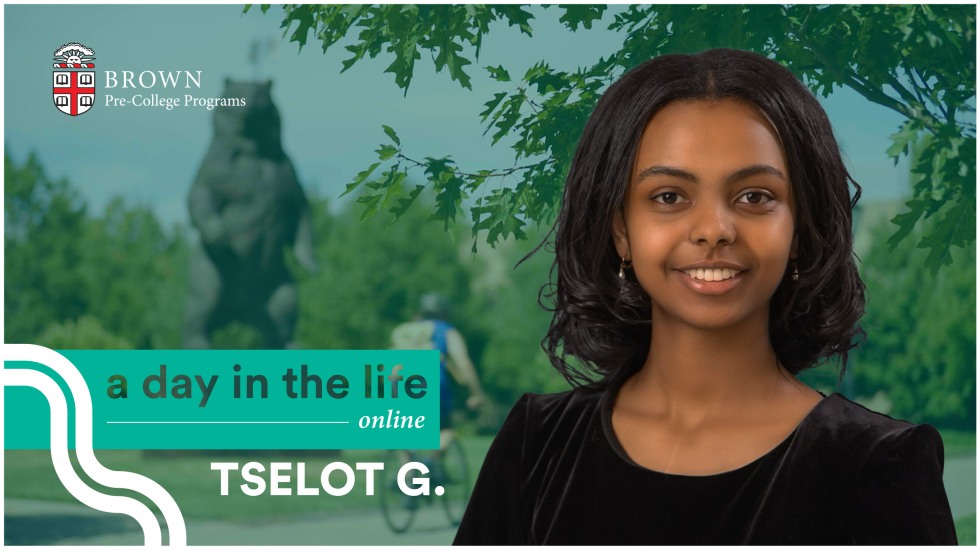 Online student Tselot Day in the Life video cover.