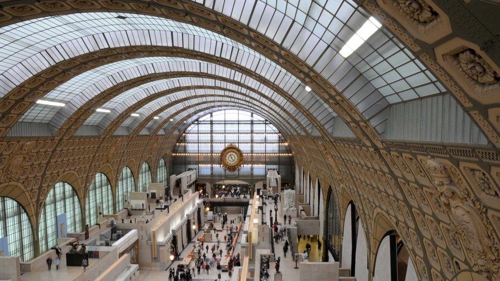Inside the Musée d’Orsay in Paris