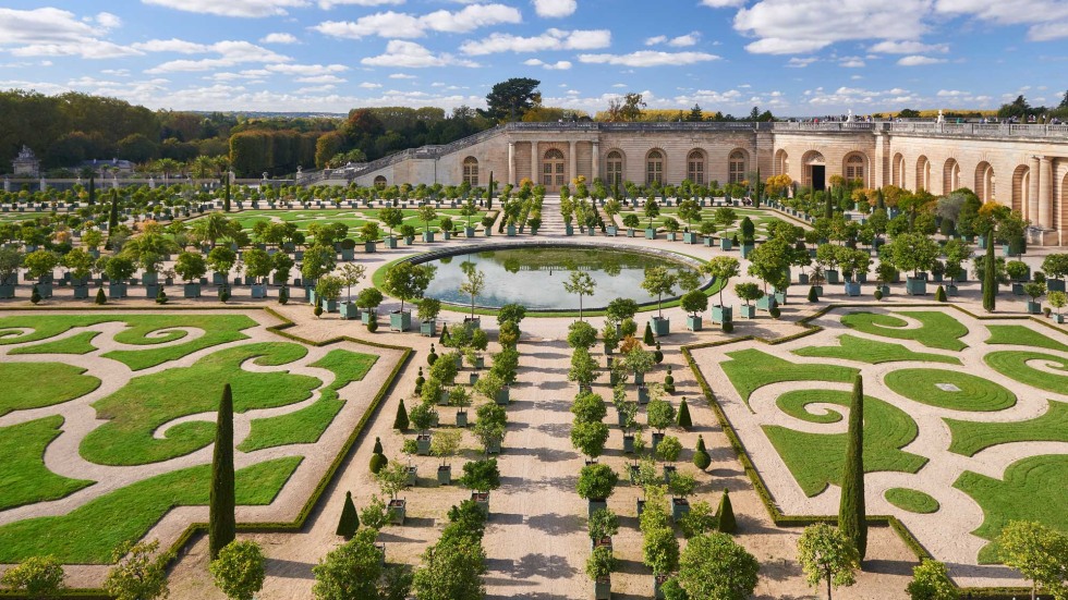 Versailles Gardens in Paris France