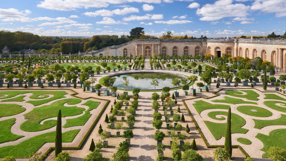 Versailles Gardens in Paris France