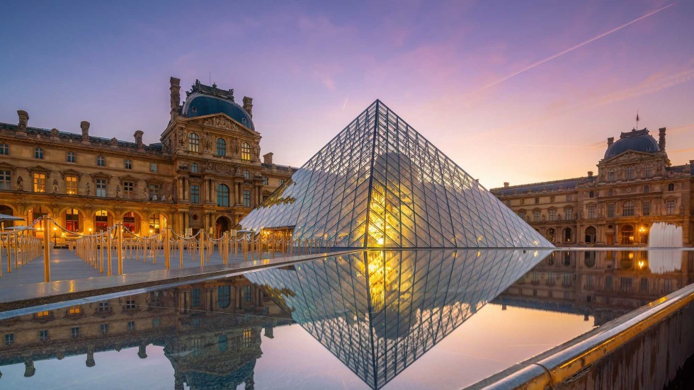 The Louvre in Paris