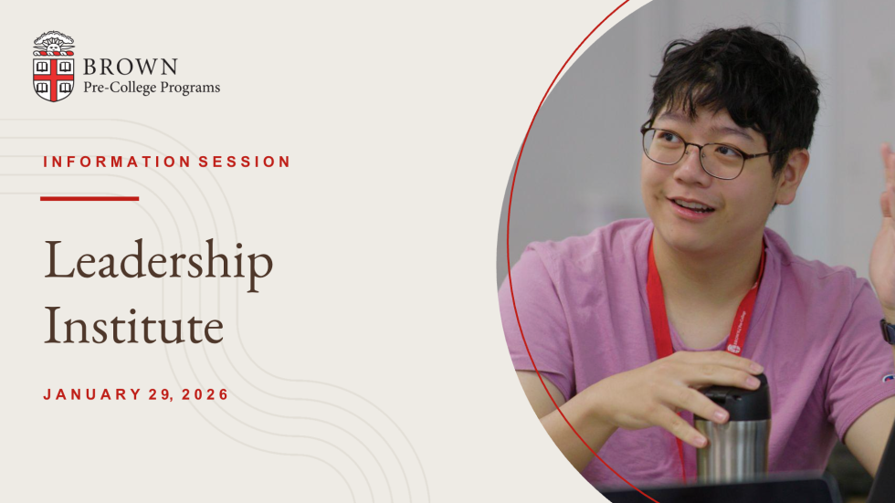 Leadership Institute Webinar